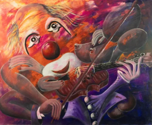 Serenata familiar del payaso