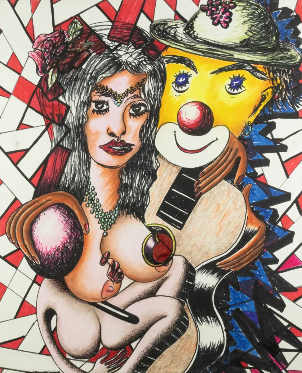 EL PAYASO Y LA GITANA MADRE