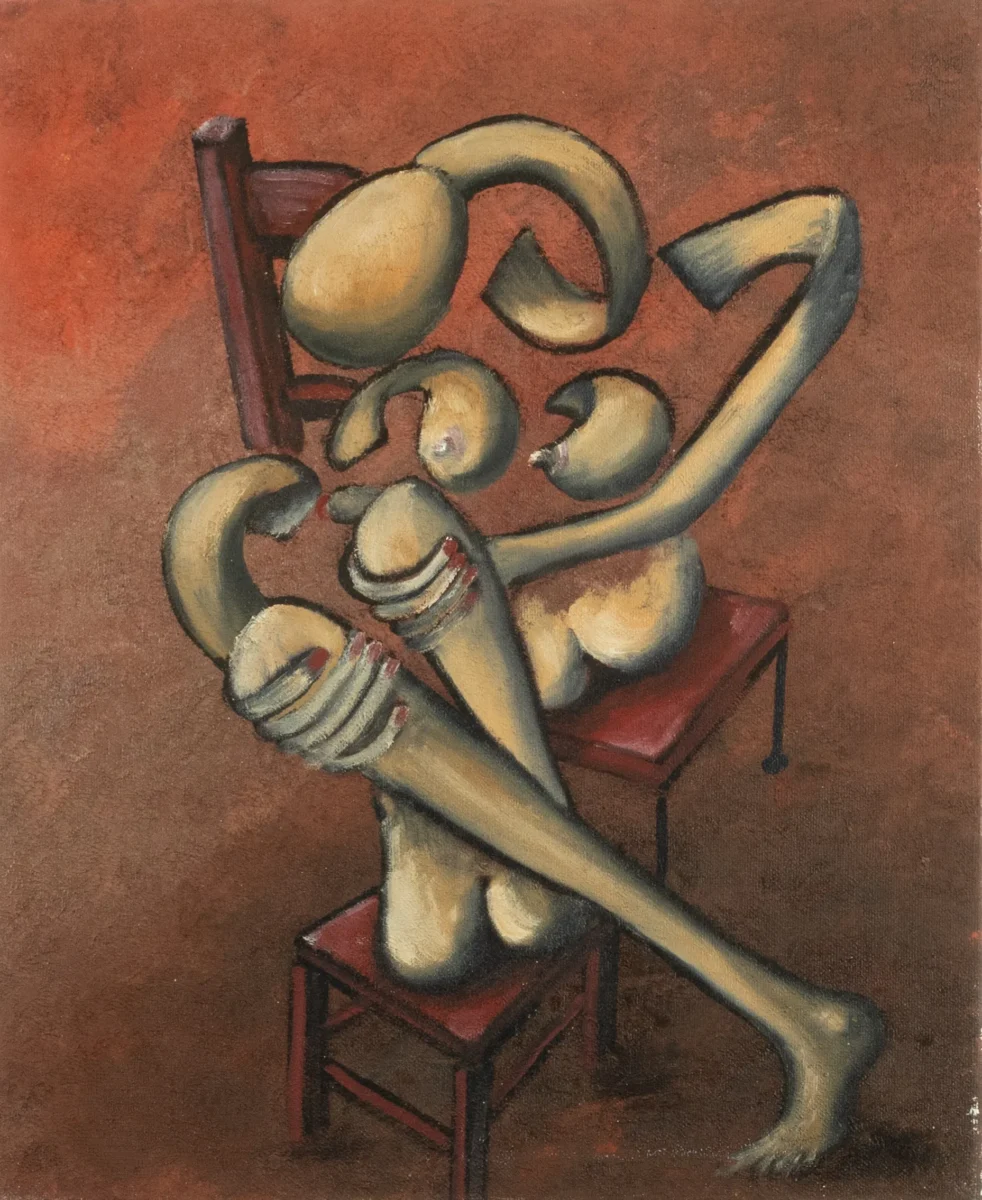 Femme assise