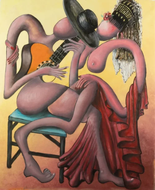 511 Penetración en arte flamenco