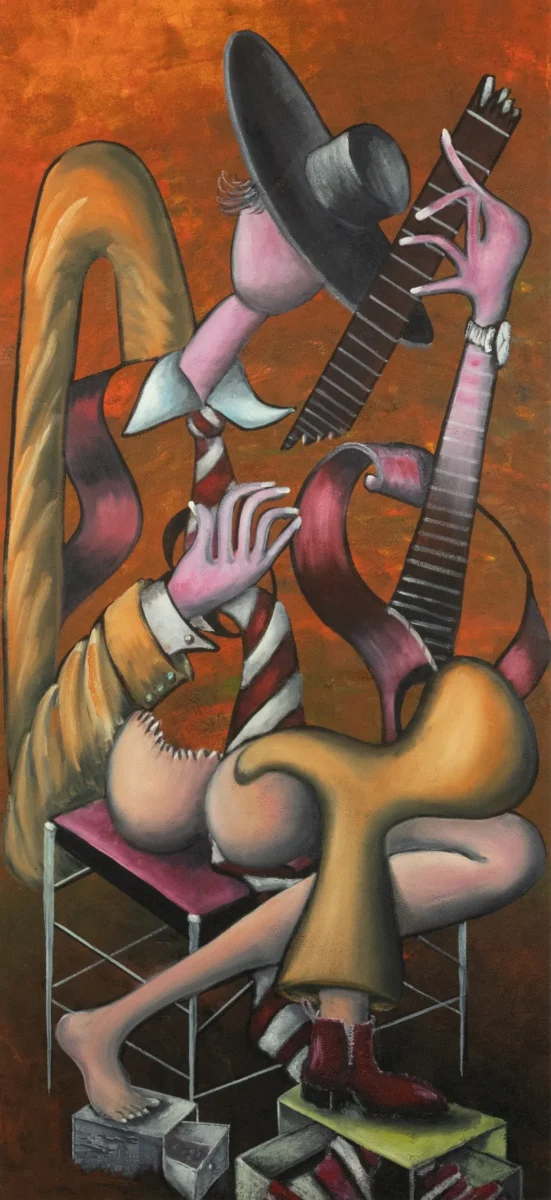 EL GUITARRISTA DE LOS DOS MENOS CINCO