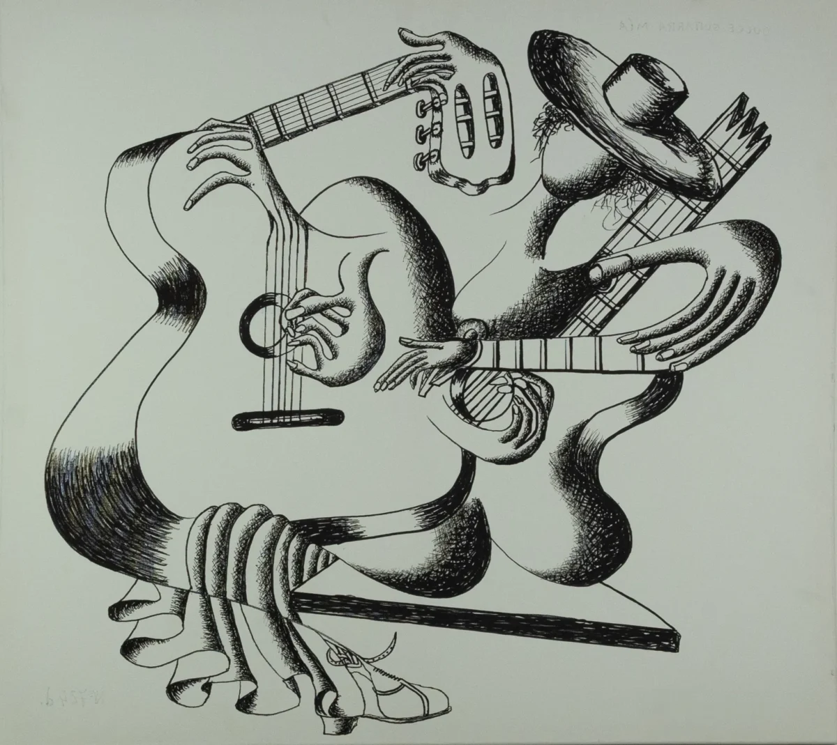 Dulce guitarra mía