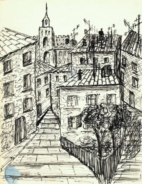 ST. PAUL DE VENCE (vue)