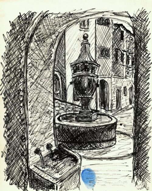 FONTAINE DE ST. PAUL DE VENCE