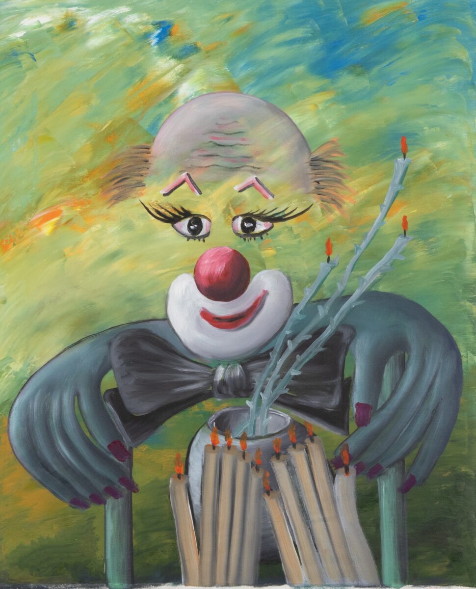 La consagración del Surrealismo Navarresco: 400 obras en el Grande Arche de La Défense 3 Oleo del Artista Luis Navarro Buñuel.