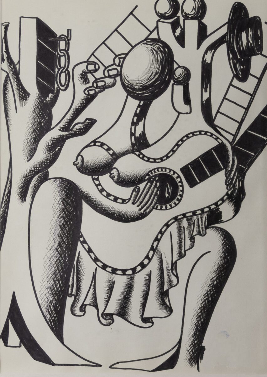 La femme à la guitare