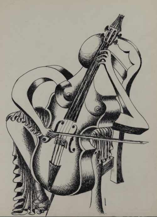 301d La mujer al violoncelo