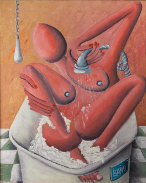 414 La femme dans la baignoire