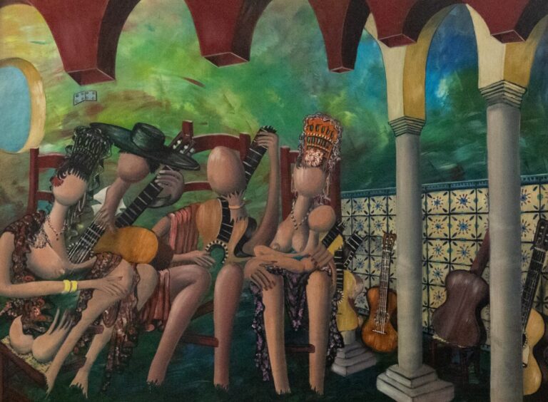 Pintura del Artista Luis Navarro Buñuel