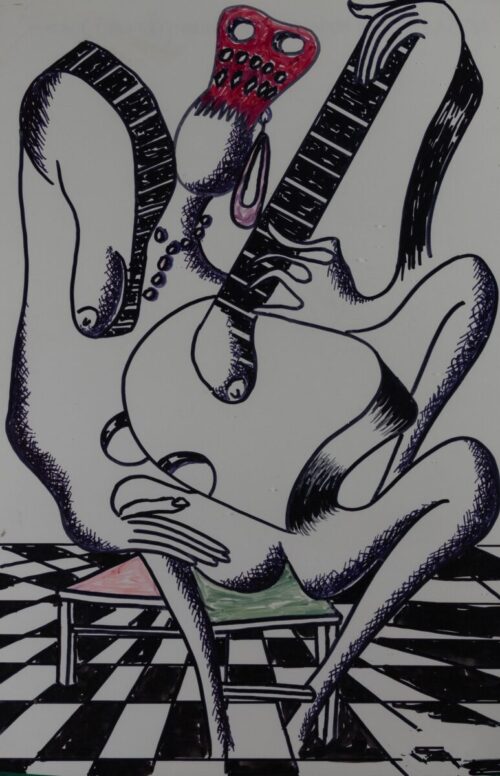 LA FEMME ET LA GUITARRE