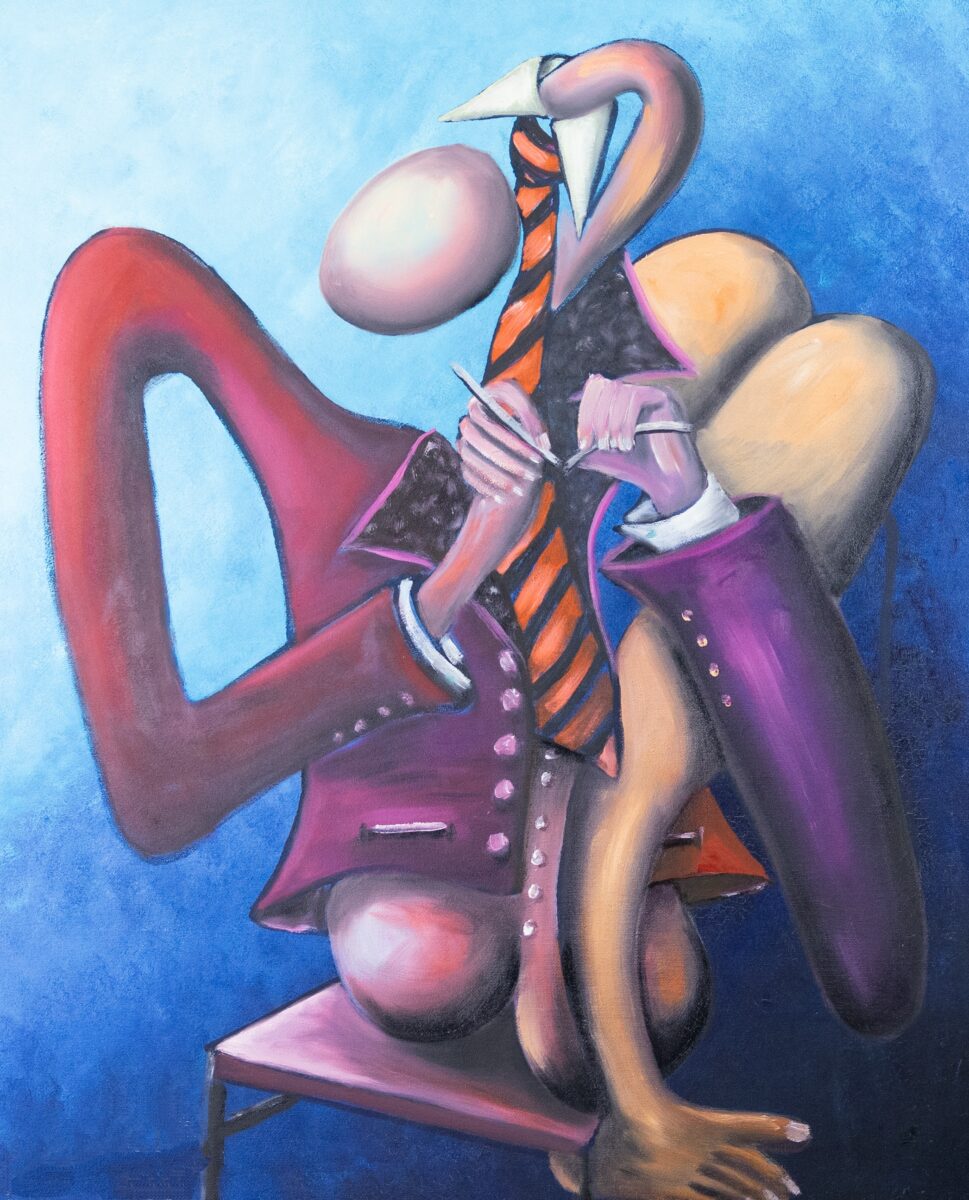 EL HOMBRE AL PALILLO ROTO