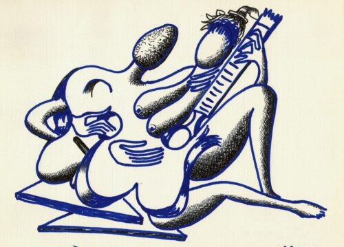 Pareja amorosa a la guitarra