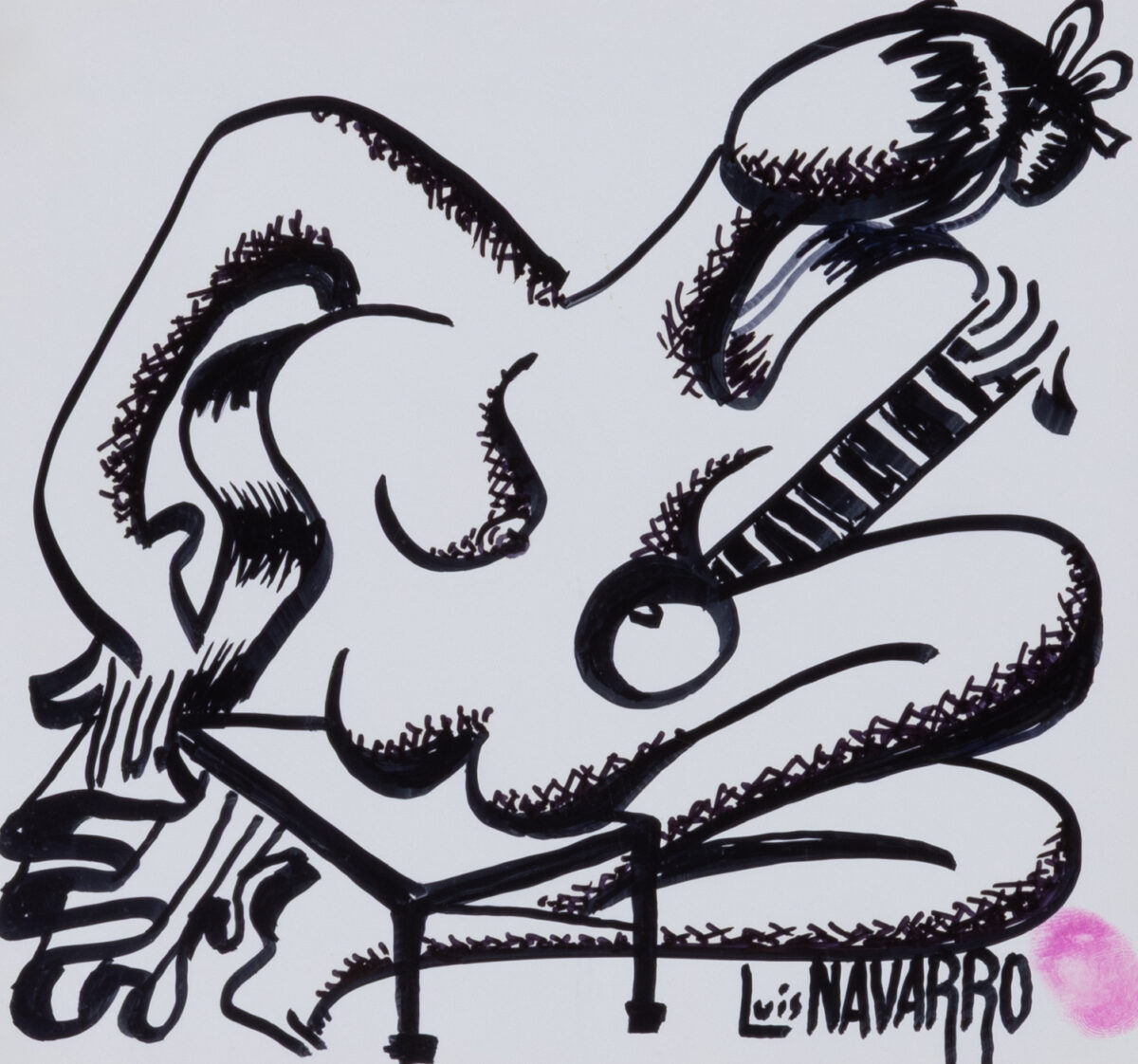 La femme et la guitare