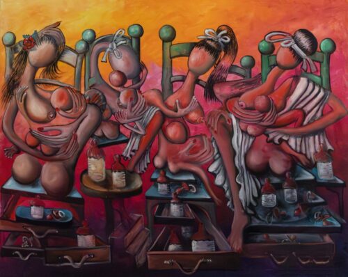 660 LAS NODRIZAS TETUDAS A LA POCA LECHE