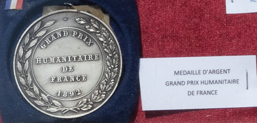 ΩGrand Prix Humanitaire de France – Silver Diploma and Medal (1990)