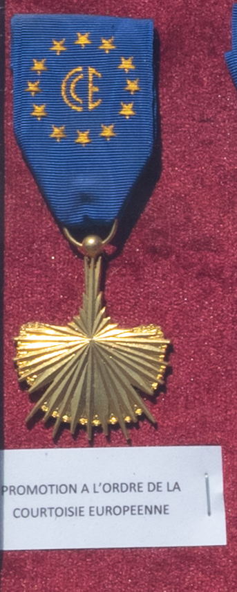 ΩPromotion to the Order of European Courtesy – 1990